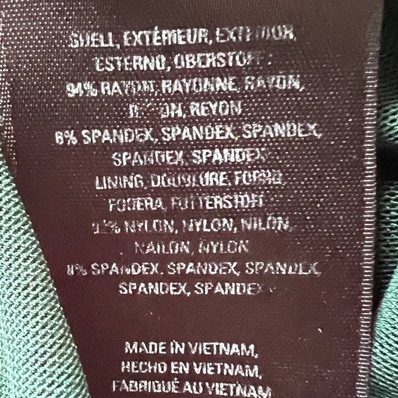 Anthropologie Moulinette Soeurs Arden Asymmetrical Dress Large Forest Green - Picture 5 of 6